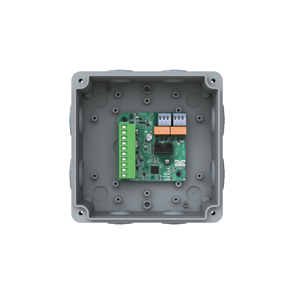 io modul, 2 in, 2 ud