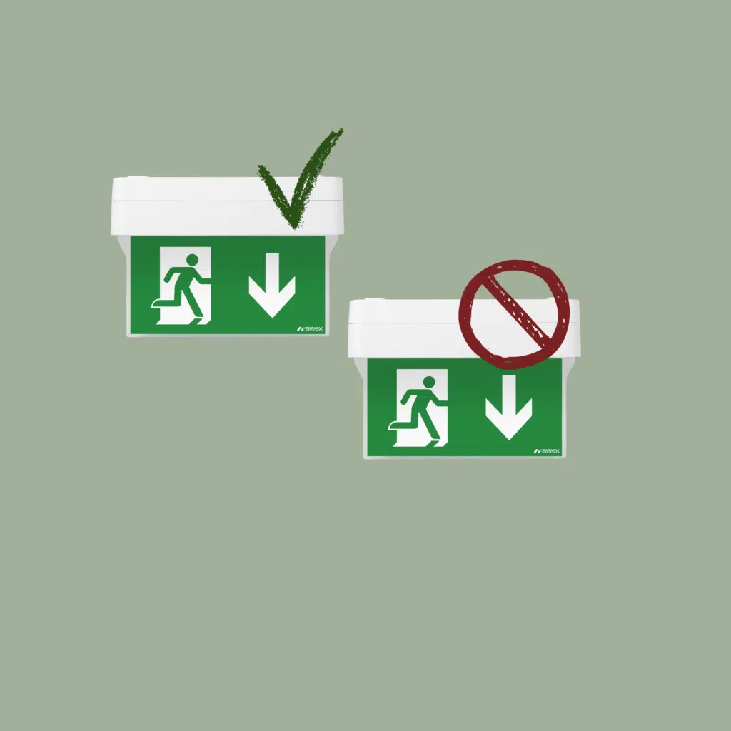 Regler for nødbelysning
